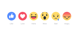 Facebook reactions