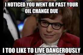 Oil Change Meme